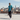 African male model rooftop urban