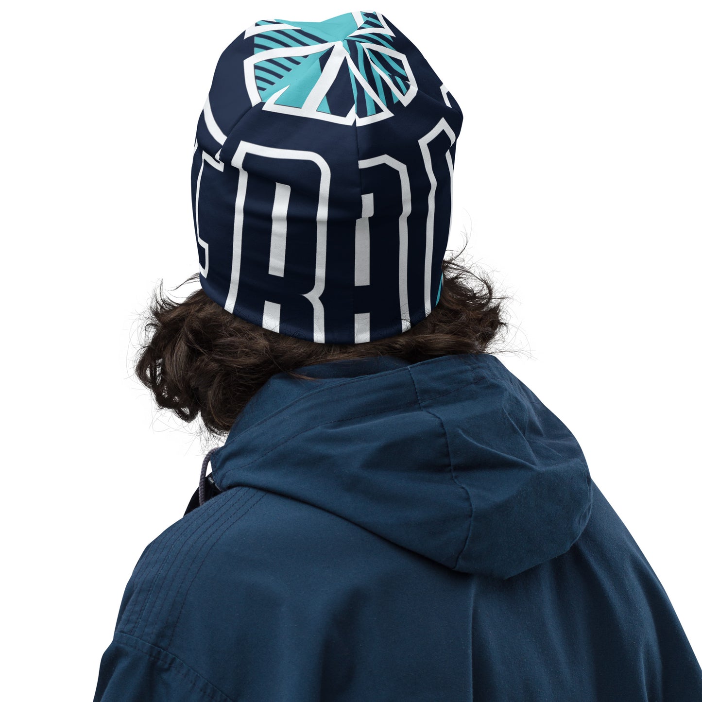 Alppeer All-Over Print Beanie