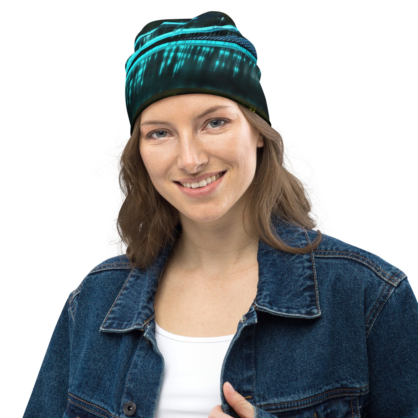 Surfxion Logo All-Over Print Beanie