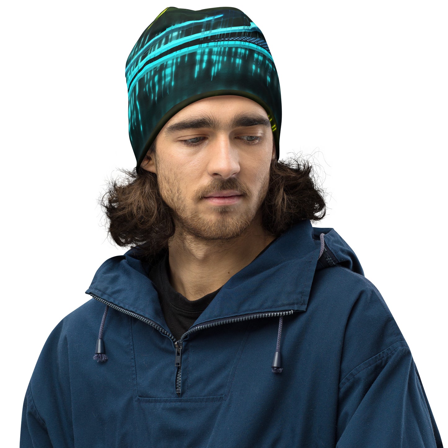 Surfxion Logo All-Over Print Beanie