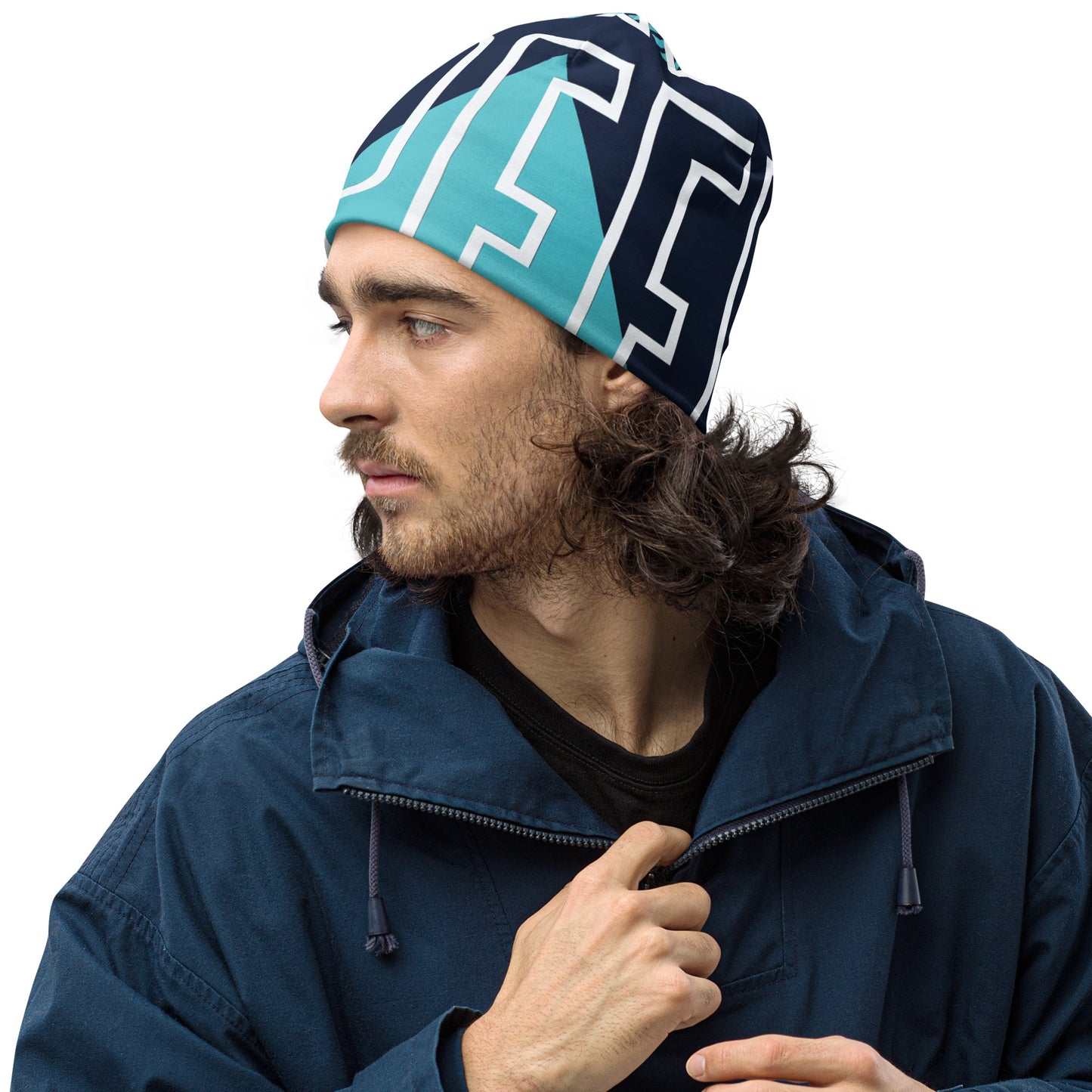 Alppeer All-Over Print Beanie