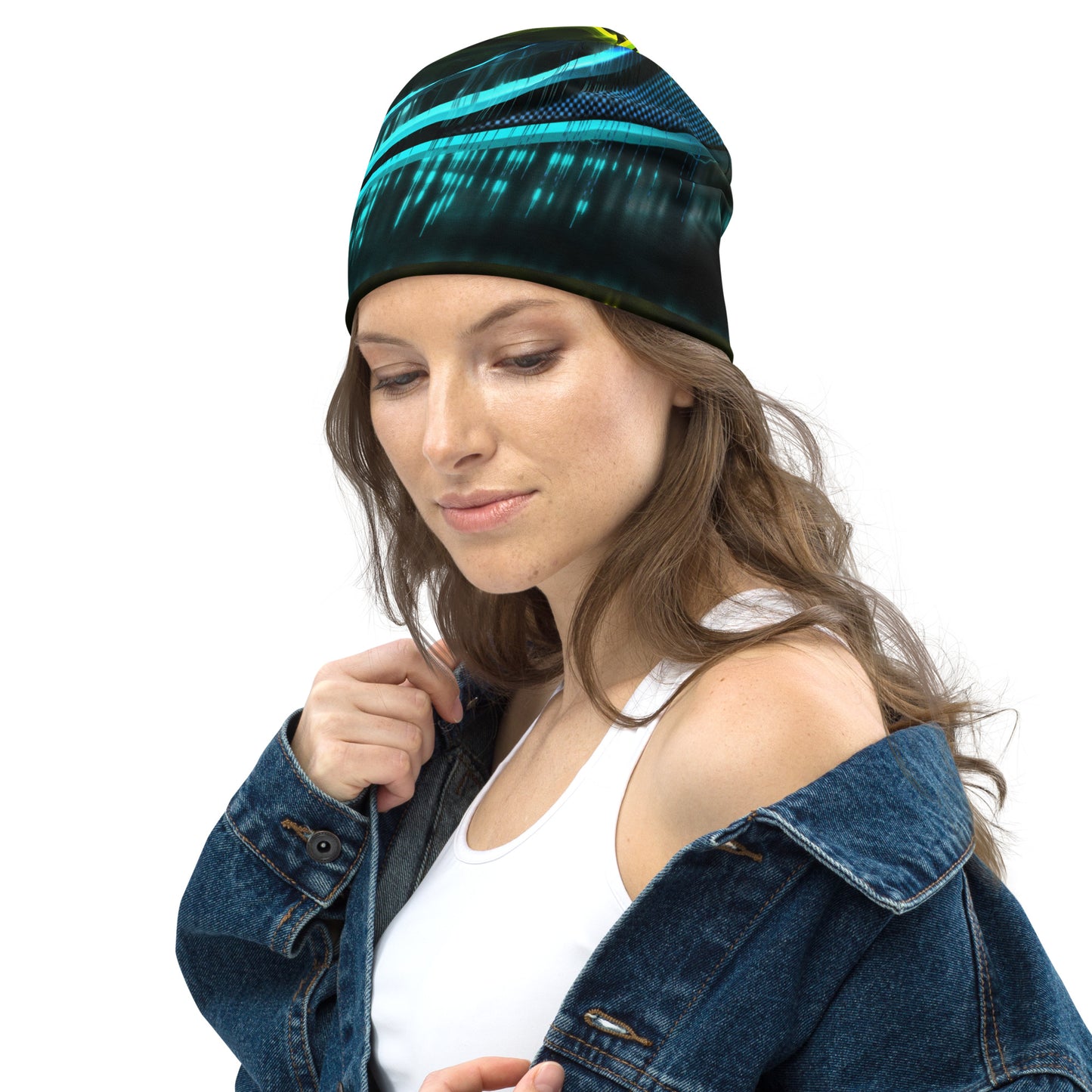 Surfxion Logo All-Over Print Beanie