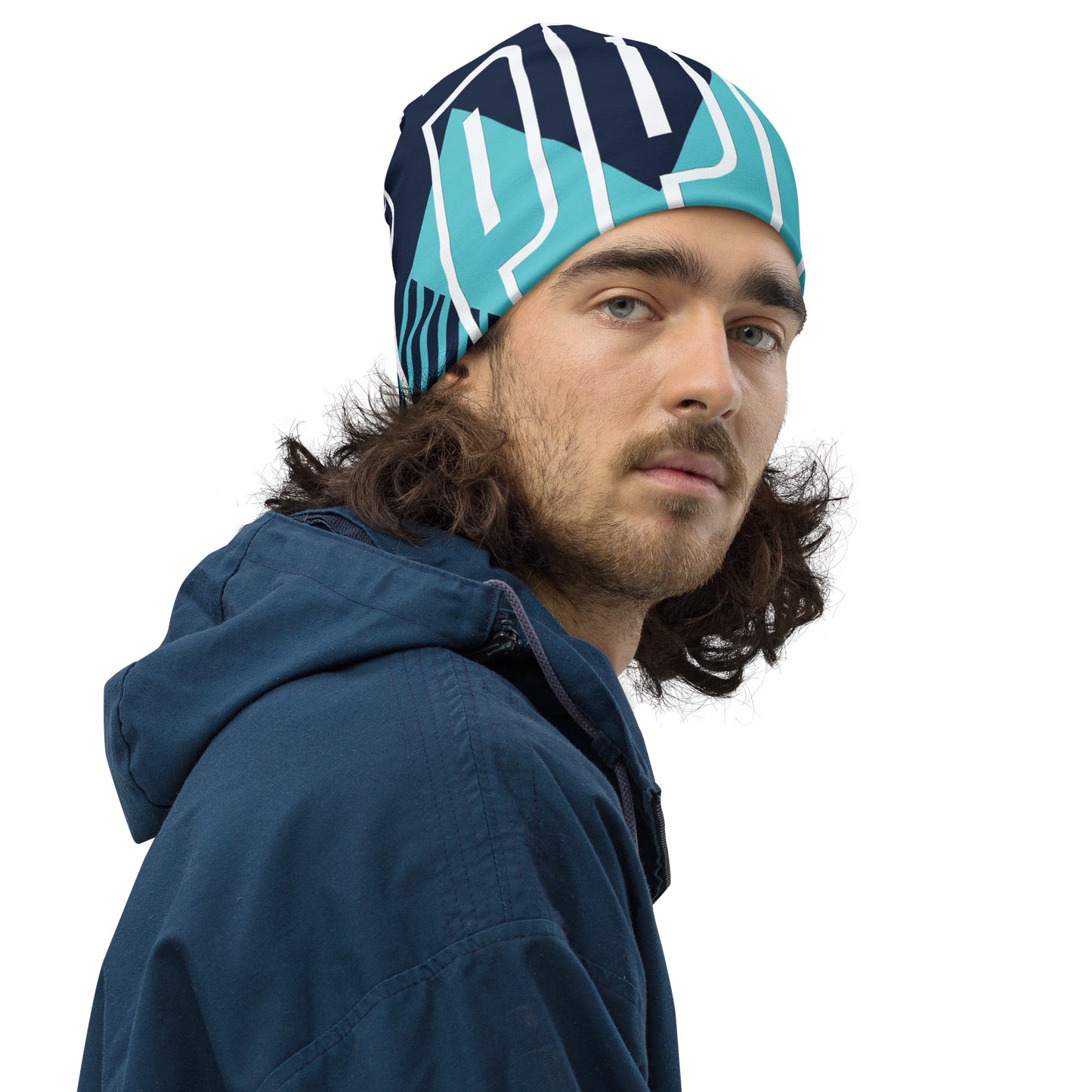 Alppeer All-Over Print Beanie