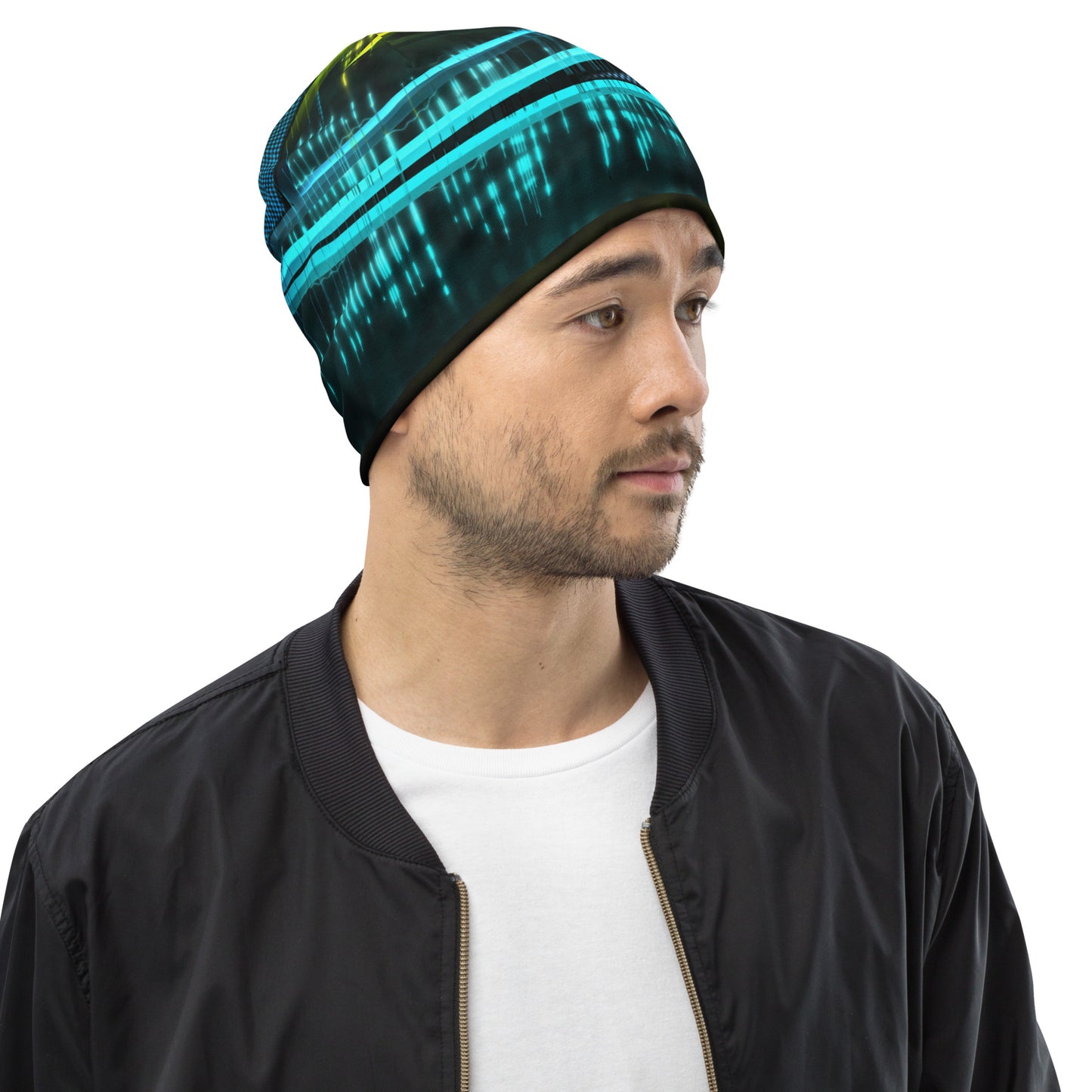 Surfxion Logo All-Over Print Beanie