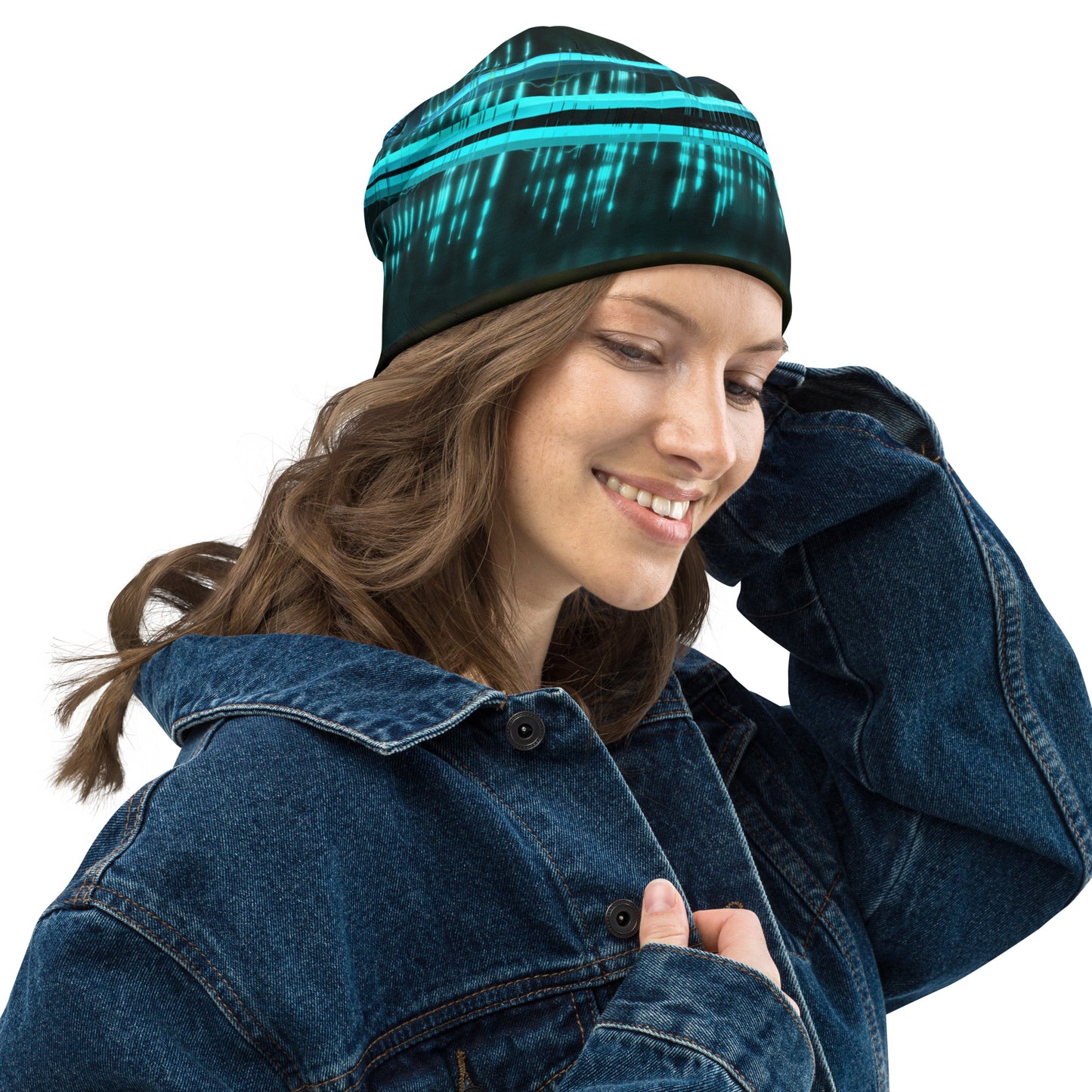 Surfxion Logo All-Over Print Beanie