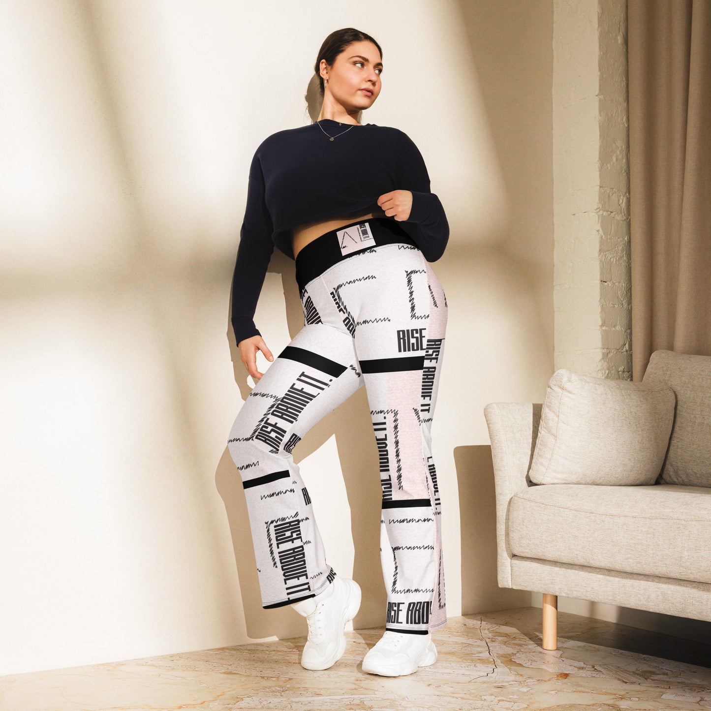 Rise Above It Flare leggings