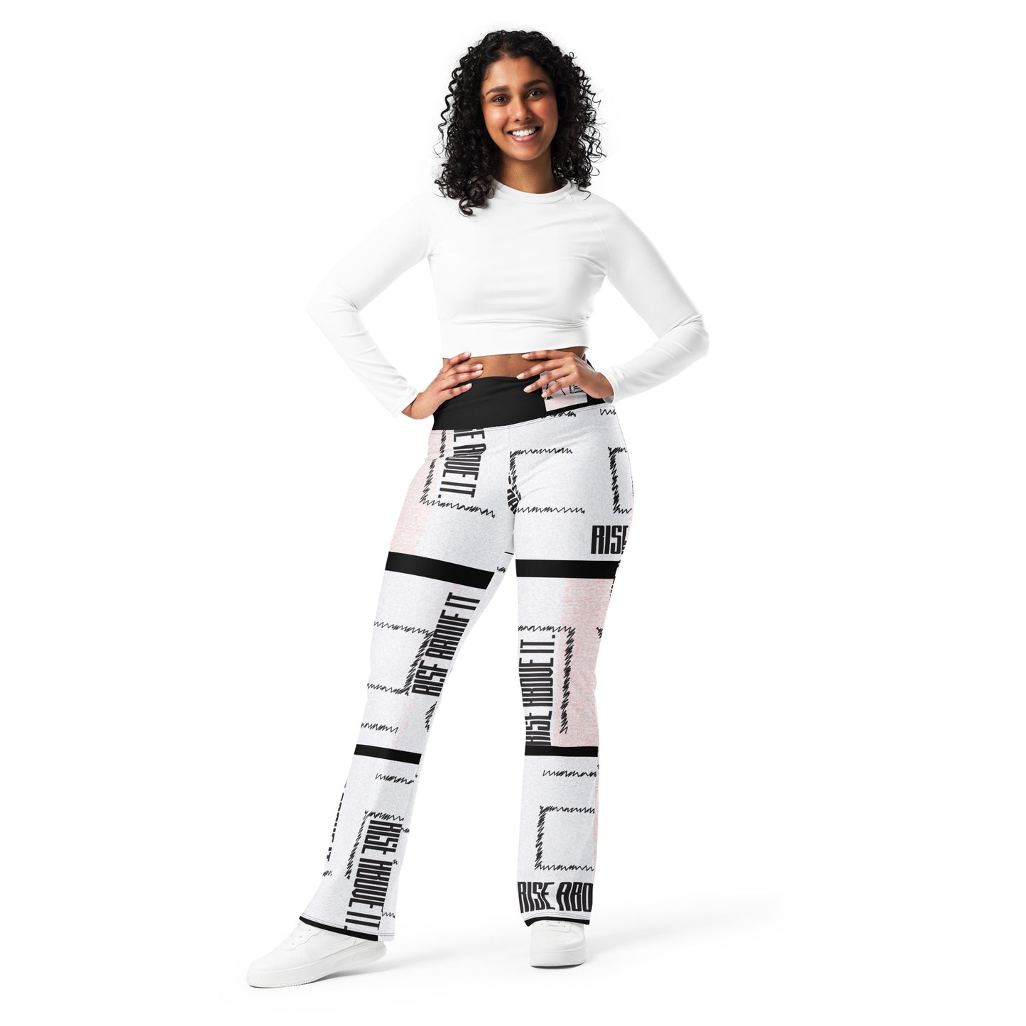 Rise Above It Flare leggings