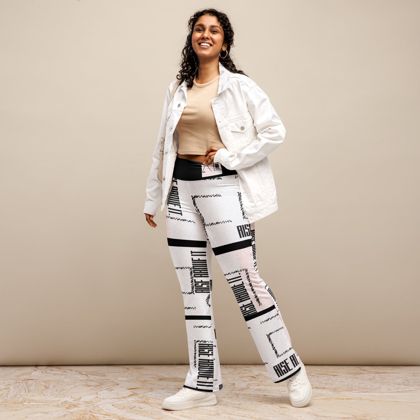 Rise Above It Flare leggings