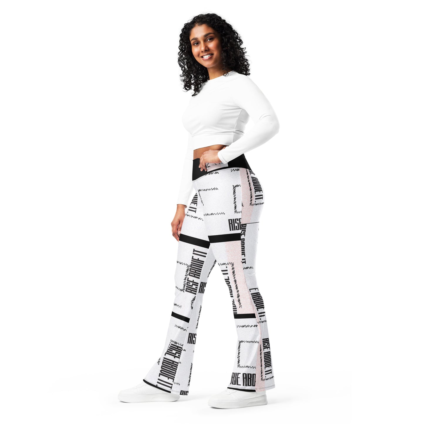 Rise Above It Flare leggings