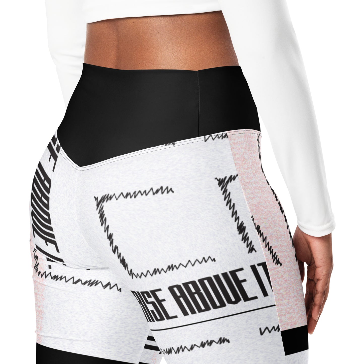 Rise Above It Flare leggings