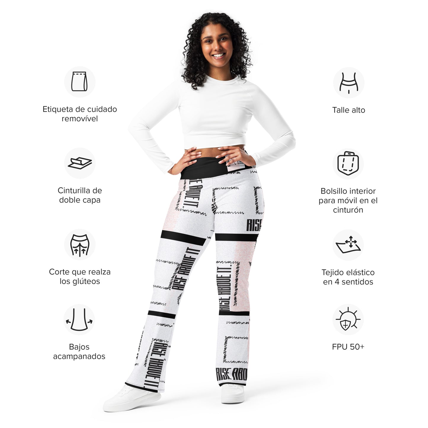 Rise Above It Flare leggings
