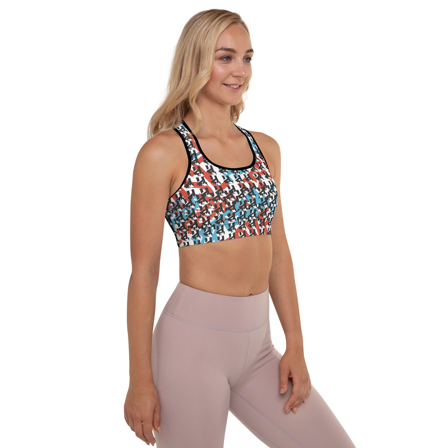 Rise above it Padded Sports Bra
