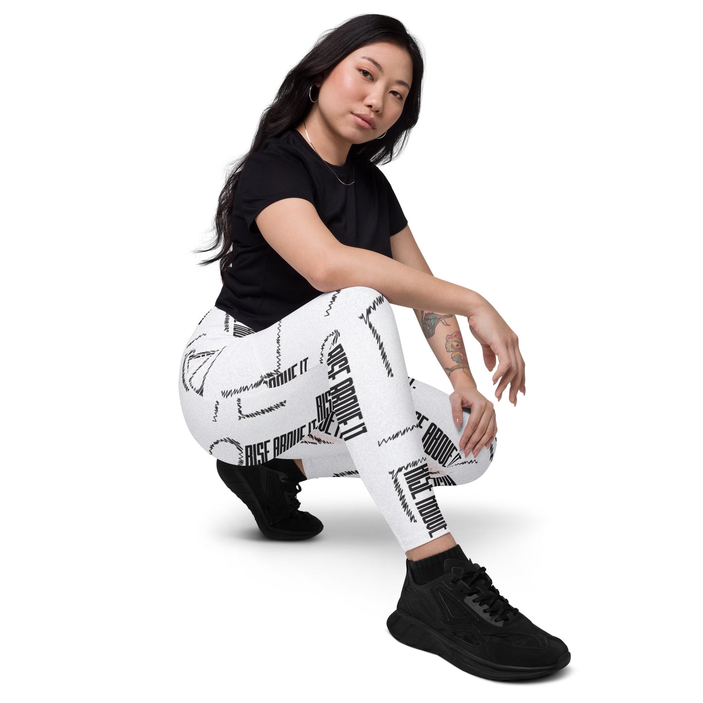Alppeer-Rise Above It leggings