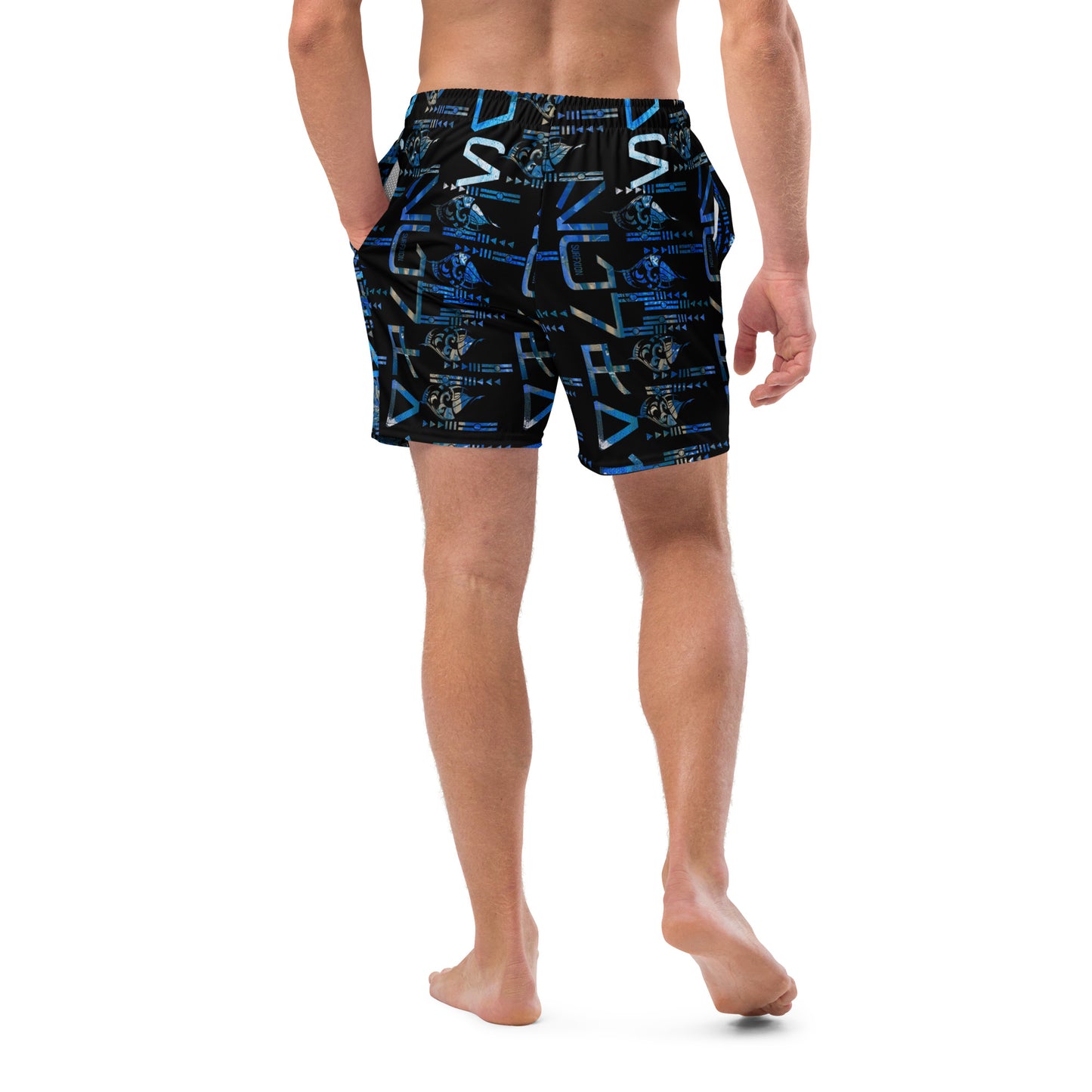 African Native swim trunks