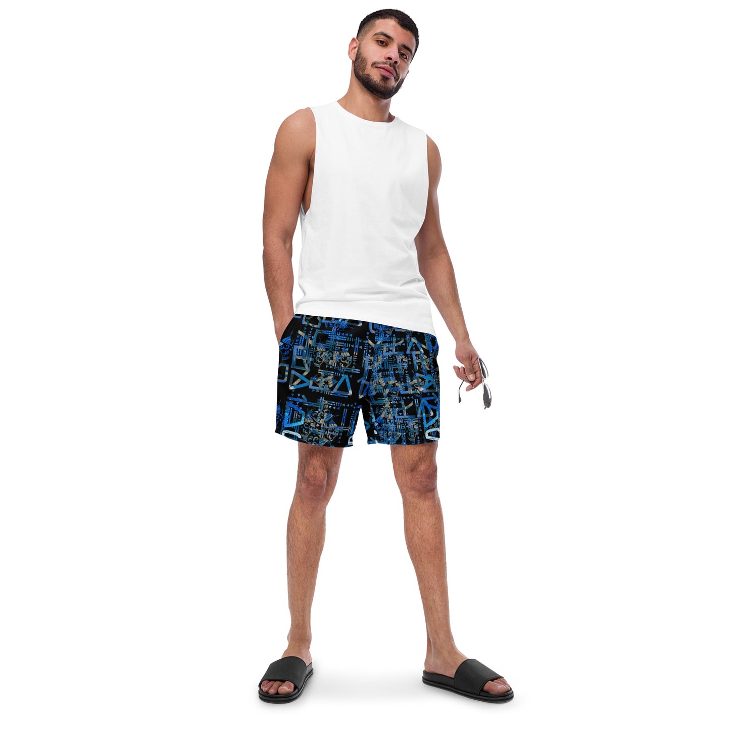 African Native swim trunks