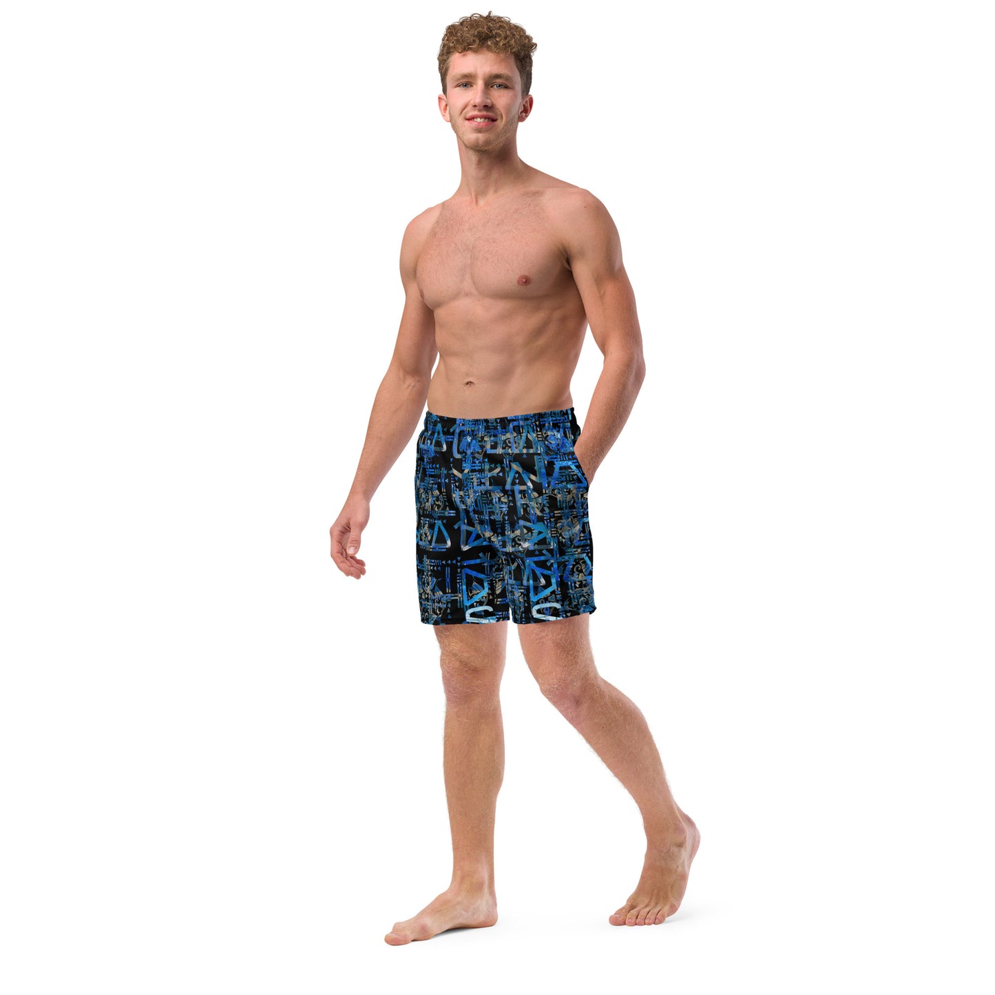 African Native swim trunks