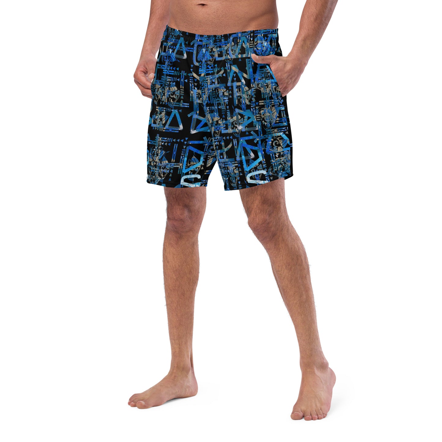 African Native swim trunks