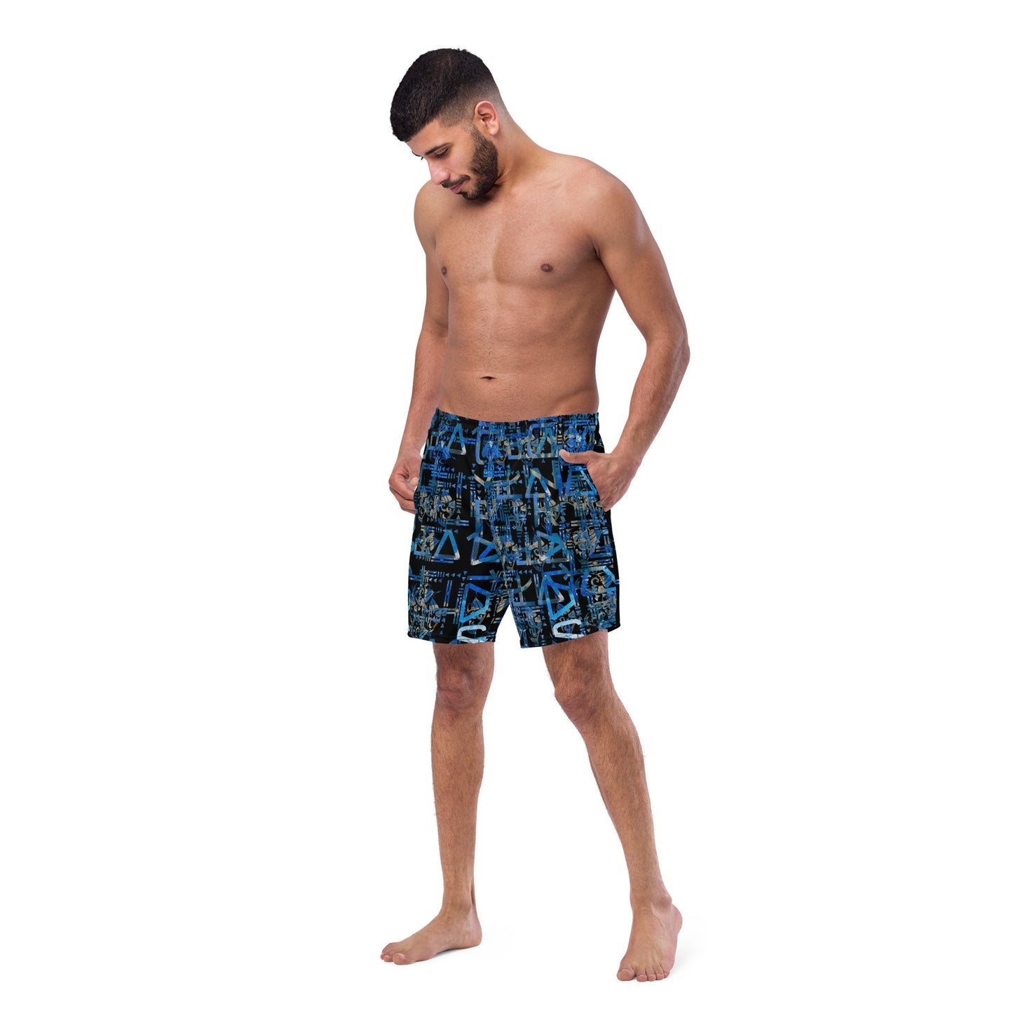 African Native swim trunks