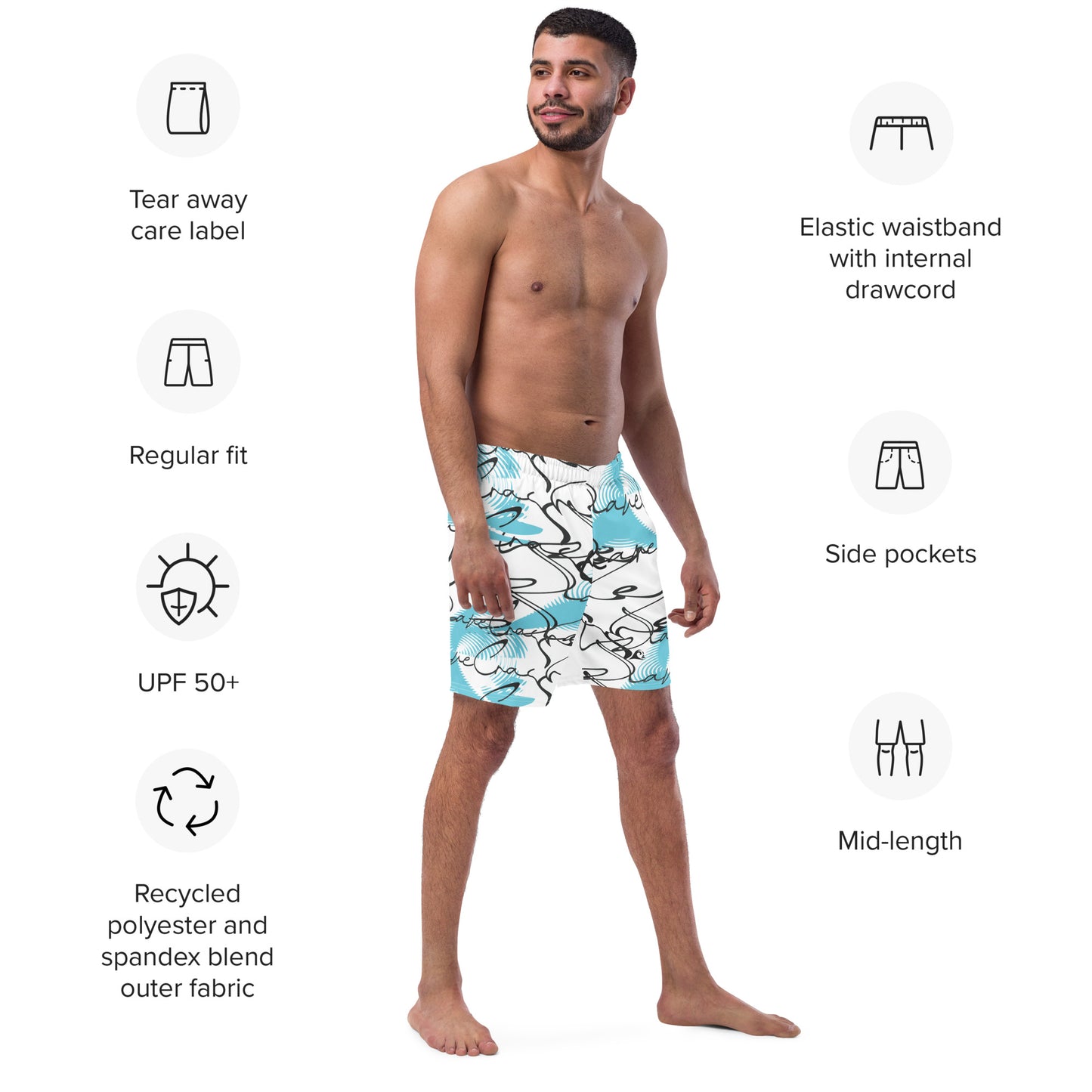 Voz Men's swim trunks