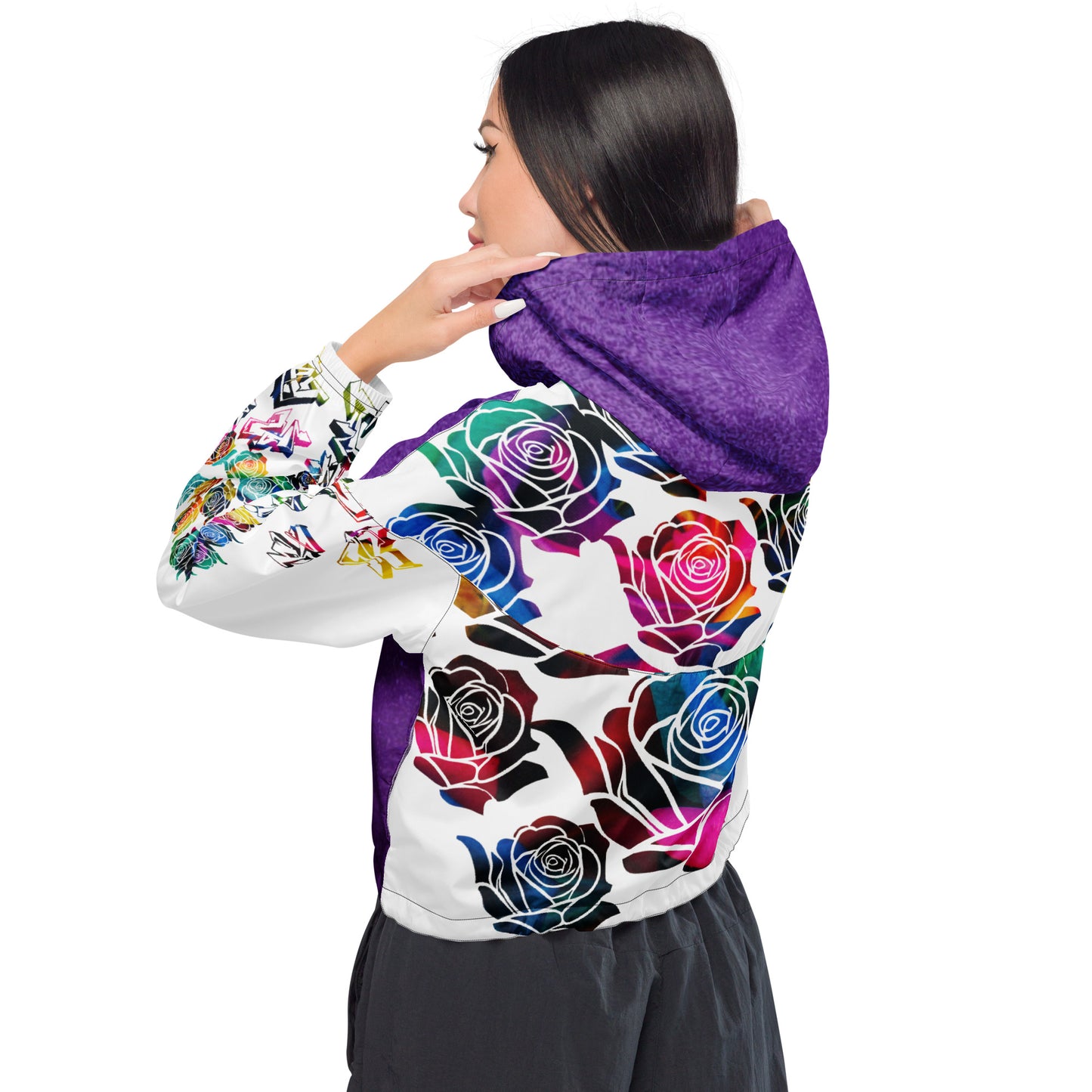 Give Me Bold Women’s cropped windbreaker