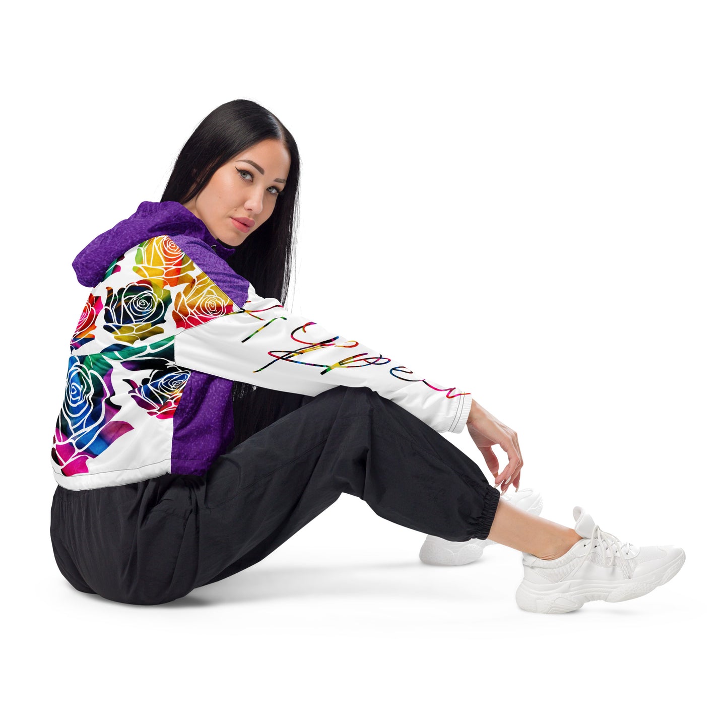 Give Me Bold Women’s cropped windbreaker