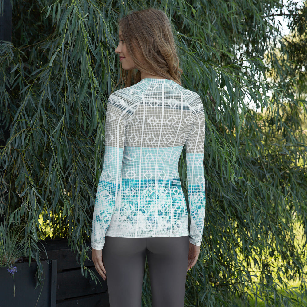 Surfxion-Novelty Women's Rash Guard