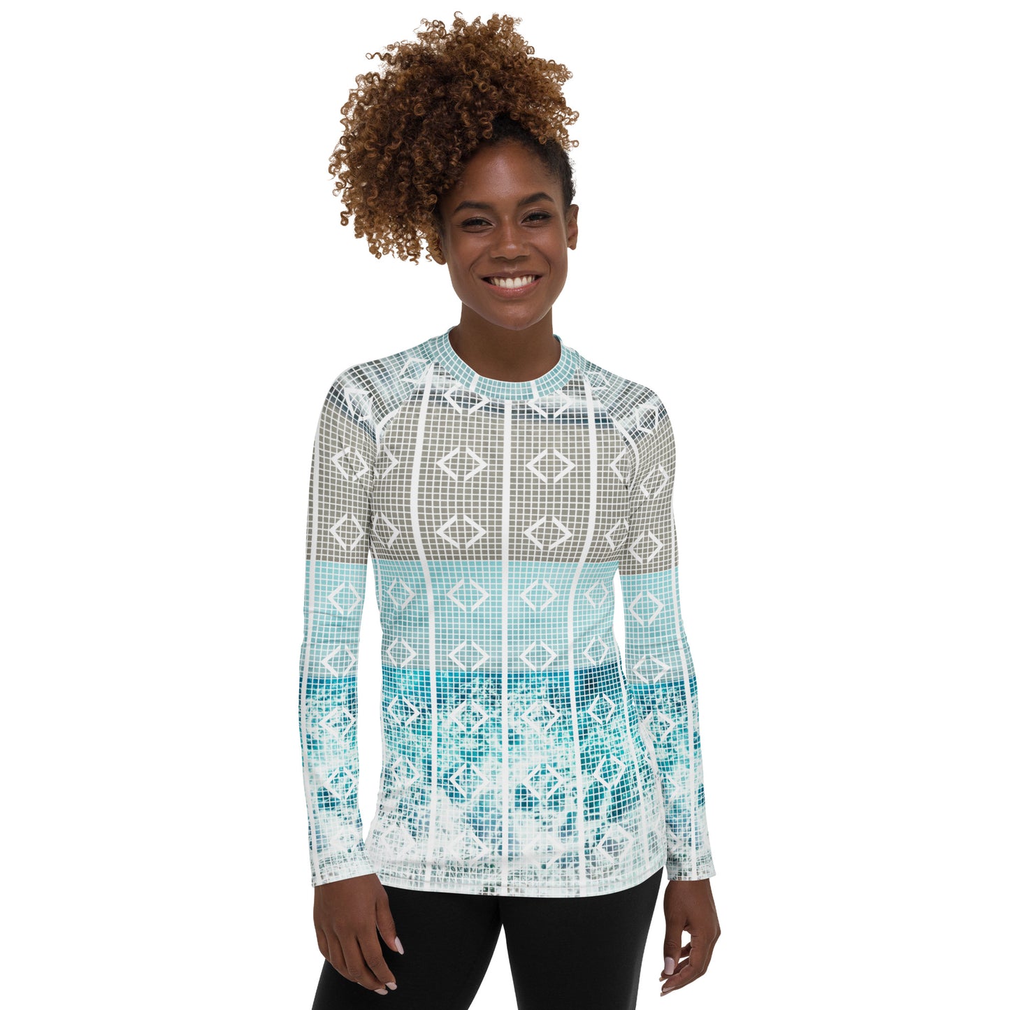 Surfxion-Novelty Women's Rash Guard