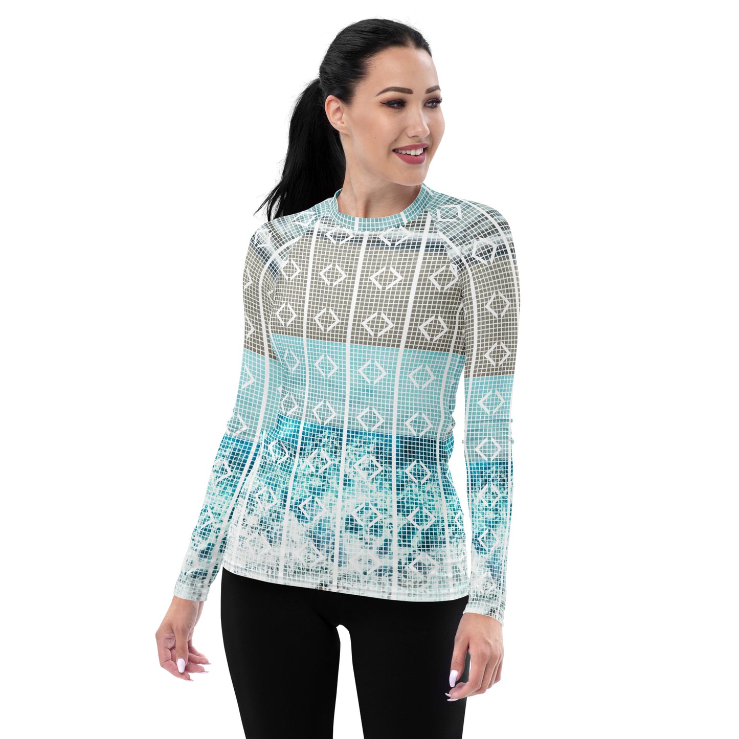 Surfxion-Novelty Women's Rash Guard