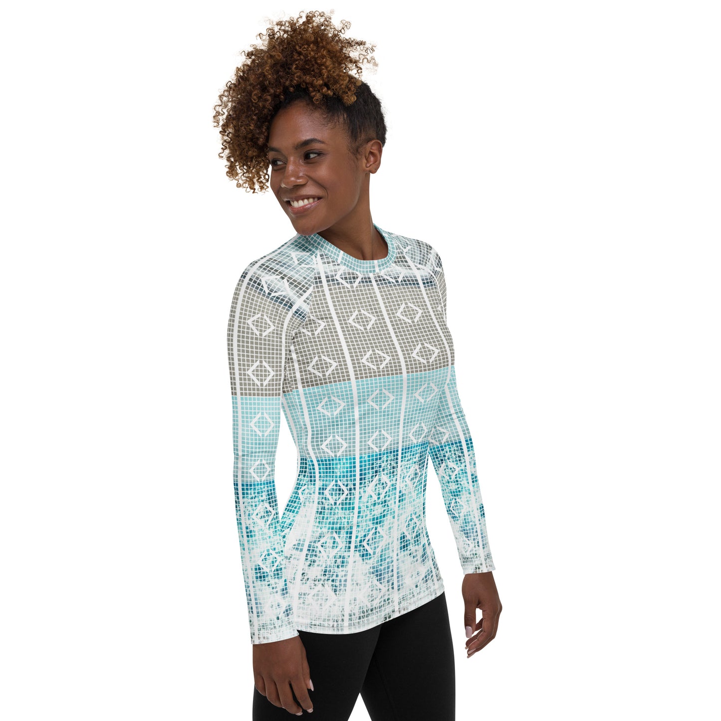 Surfxion-Novelty Women's Rash Guard
