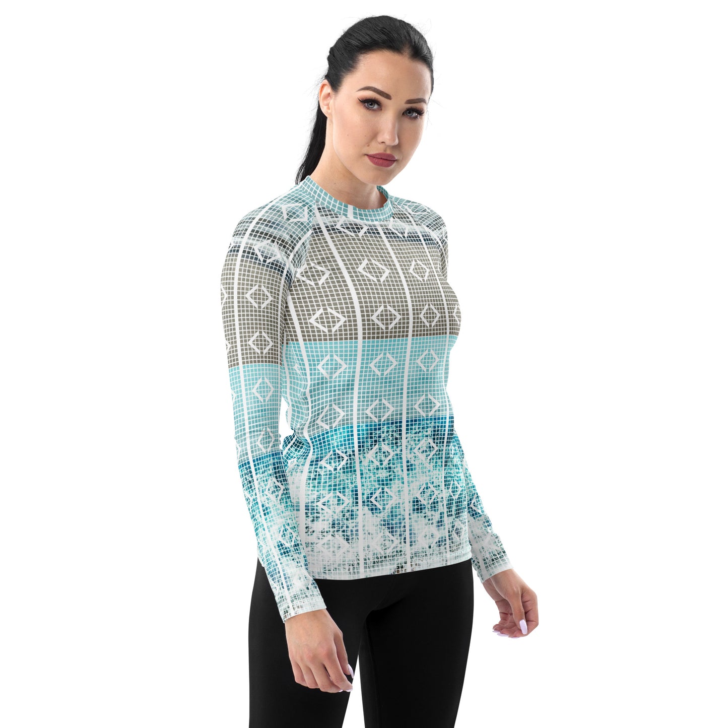 Surfxion-Novelty Women's Rash Guard
