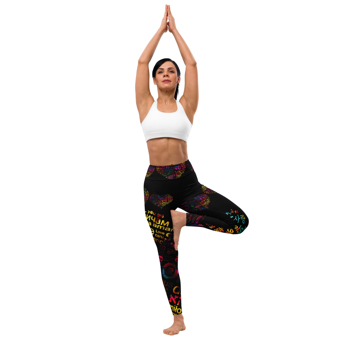 Love is Native Yoga Leggings