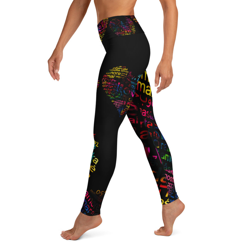 Love is Native Yoga Leggings