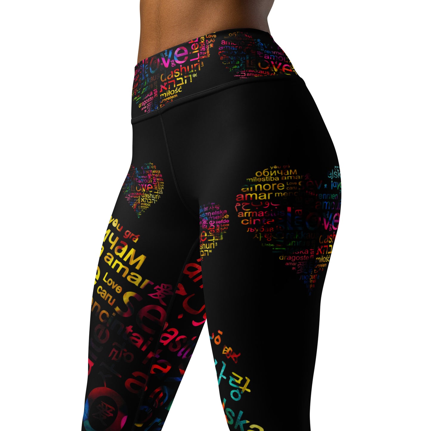 Love is Native Yoga Leggings
