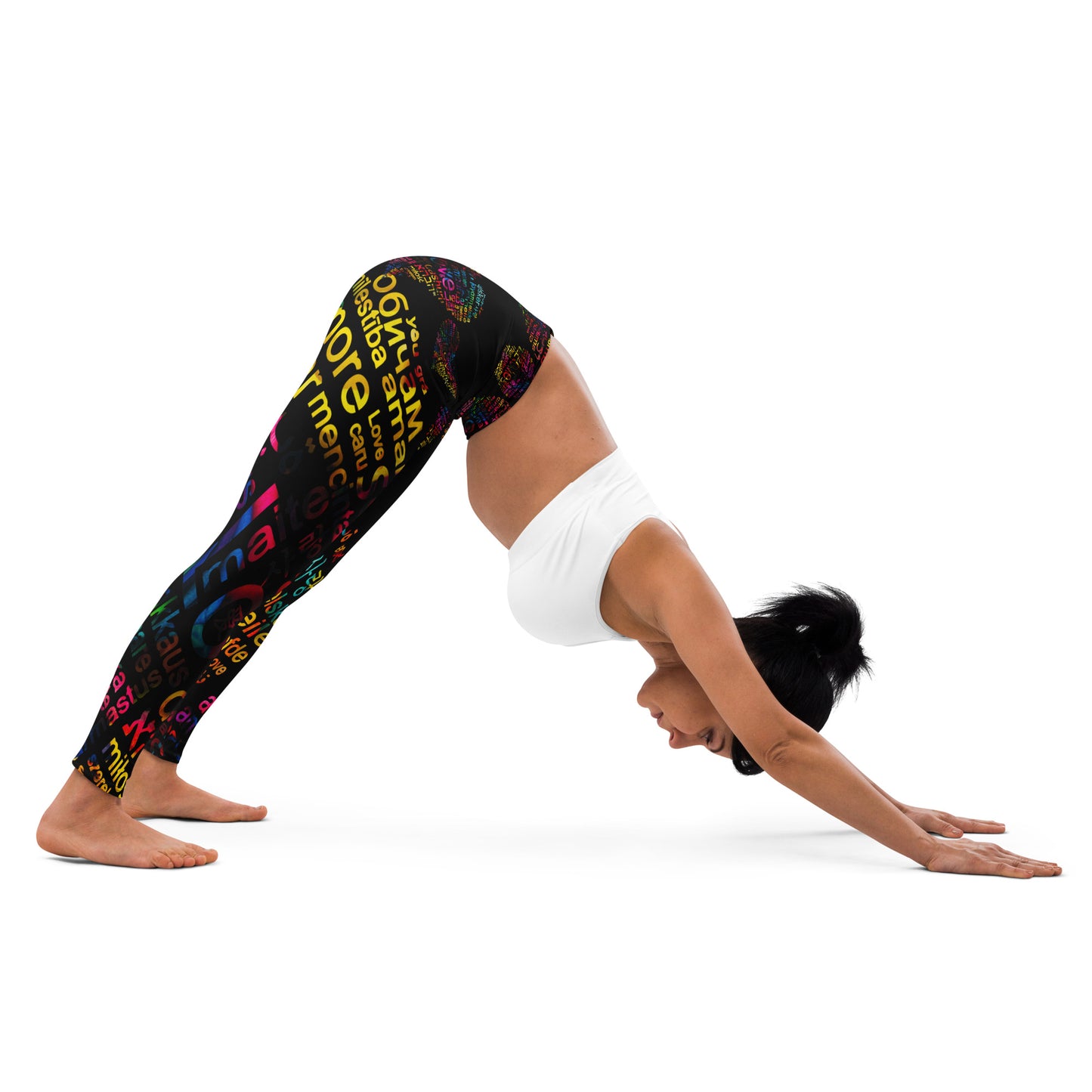 Love is Native Yoga Leggings