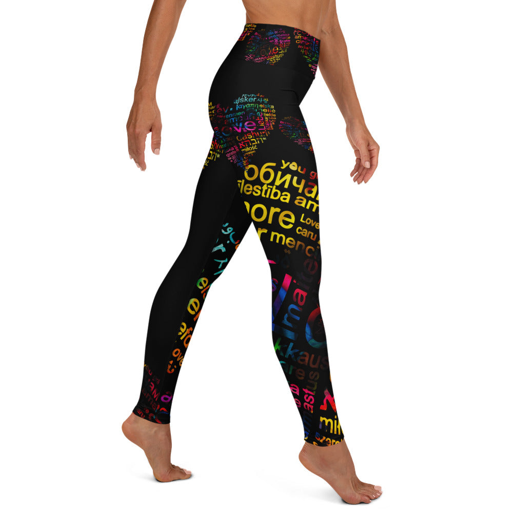 Love is Native Yoga Leggings