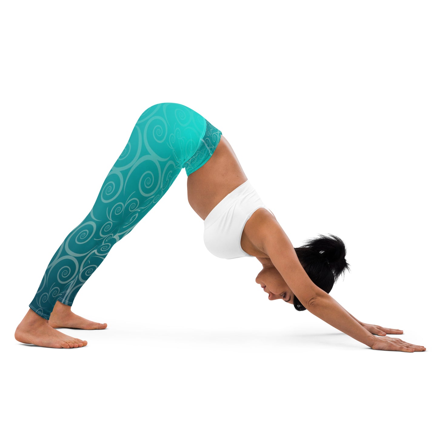 Surfxion Aquamarine Yoga Leggings