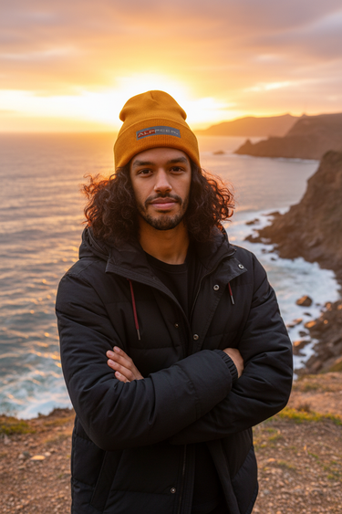 Alppeer Beanie Gold – Male Cliff