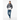 Alppeer Digital Camo Hoodie - White male model with denim