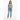 Alppeer Muscle Tank - Asian female model in blue