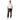 Alppeer Performance Track Joggers - Asian male model with white tee