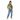 Alppeer Track Jacket - Asian female model with jeans
