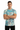ALPPEER tropical skull print tee arms crossed