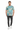 ALPPEER tropical skull print tee looking at camera