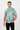 ALPPEER tropical skull print tee with smile