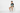 Asian boy seated pose