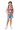 Asian Girl Casual Denim Look