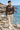 Asian male model sweater look 1
