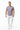 Athletic T-Shirt with White Joggers - Full Body
