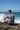 Before Sunset Knit Tee – Beach Rocks Back