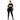 Black ALPPEER hoodie - Black female model